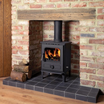 Cast Tec Norvik 5 Wood Burning / Multi-Fuel Stove | Flames.co.uk